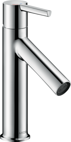 Купить купить смеситель axor starck для раковины с высотой излива 100 мм coolstart со сливным гарнитуром, хром арт. 10007000