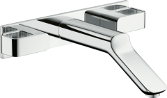 Смеситель для раковины AXOR Urquiola на 3 отверстия, скрытого монтажа, с изливом 228 мм, хром арт. 11043000