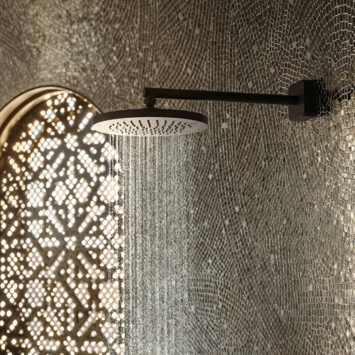 Купить купить верхний душ axor showersolutions 245 1jet ecosmart+, матовый черный арт. 35389670