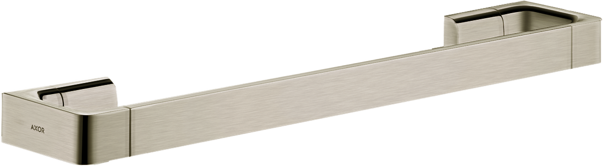 Купить купить ручка для двери душевой axor universal softsquare 444 мм, матовый никель арт. 42837820