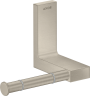 Купить купить держатель туалетной бумаги axor universal rectangular, матовый никель арт. 42656820