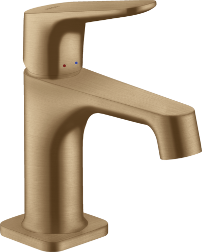 Купить купить смеситель для гостевой раковины axor citterio m 70 однорычажный, шлифованная бронза арт. 34016140