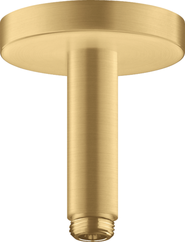 Купить купить потолочное подсоединение axor showersolutions, 100 мм, шлифованное золото арт. 26432250