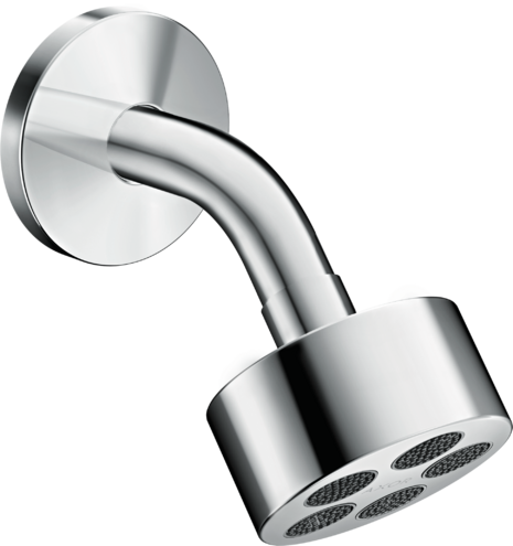 Купить купить верхний душ axor one 75 1jet ecosmart с держателем, хром арт. 48490000