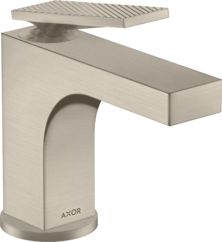 Купить купить смеситель для гостевой раковины axor citterio 90, с рычажной ручкой - ромбический вырез, матовый никель арт. 39001820