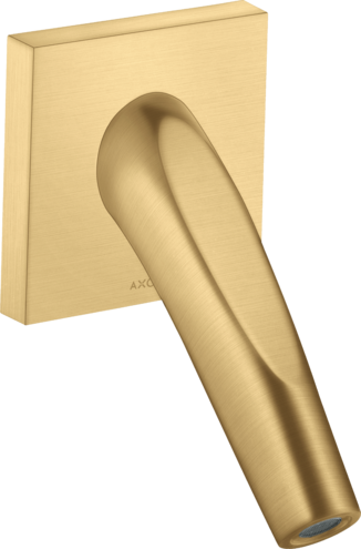 Купить купить излив на ванну axor starck organic, шлифованное золото арт. 12417250
