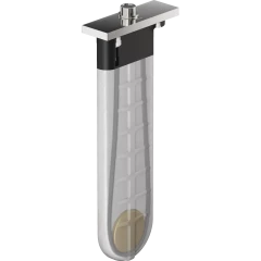 Внешняя монтажная часть для ванны Axor sBox, квадратная, шлифованная бронза арт. 28012140