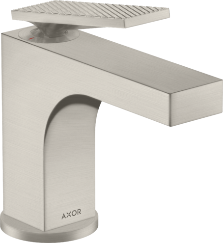 Купить купить смеситель для гостевой раковины axor citterio 90, с рычажной ручкой - ромбический вырез, сталь арт. 39001800