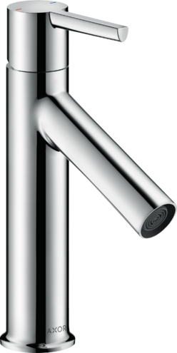 Купить купить смеситель для раковины axor starck с рычаговой рукояткой, с незапираемым сливным набором, хром арт. 10003000
