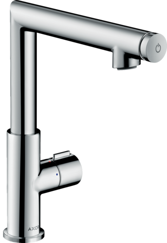 Купить купить смеситель для раковины axor uno select 220, со сливным гарнитуром, хром арт. 45016000