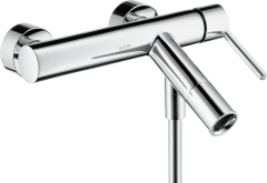 Смеситель для ванны AXOR Starck внешнего монтажа, с плоской рычаговой рукояткой, хром арт. 10465000