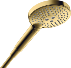 Ручной душ AXOR ShowerSolutions 120 3jet, полированное золото арт. 26050990