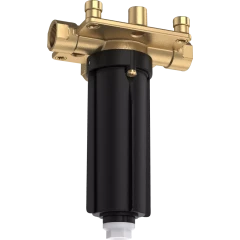 Скрытая часть верхнего душа с потолочным подсоединением Axor ShowerSolutions, базовый набор, шлифованная бронза арт. 26434180