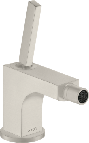 Купить купить смеситель для биде axor citterio 90 со сливным гарнитуром, сталь арт. 39210800