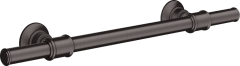 Поручень AXOR Montreux матовый черный, хром арт. 42030340