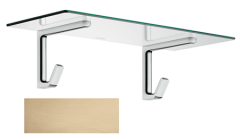 Полка для полотенец AXOR Universal Softsquare матовая бронза арт. 42842140