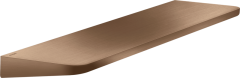 Полка AXOR Universal Circular, матовое красное золото арт. 42844310
