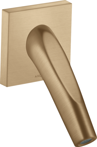 Купить купить излив на ванну axor starck organic, шлифованная бронза арт. 12417140