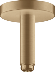 Потолочное подсоединение Axor ShowerSolutions, 100 мм, шлифованная бронза арт. 26432140