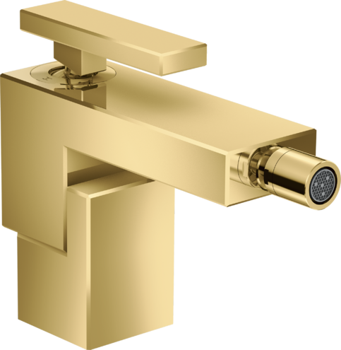 Купить купить смеситель для биде axor edge однорычажный, полированное золото арт. 46210990