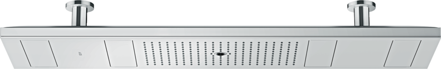 Купить купить верхний душ axor showerheaven 1200/300 4jet, с подсветкой 5000 k, хром арт. 10629000