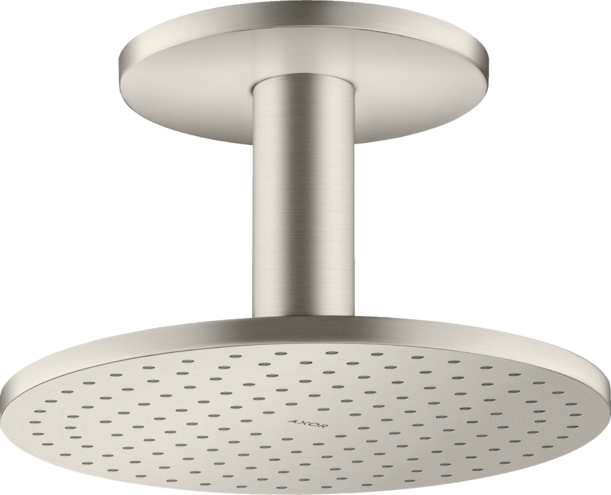 Купить купить верхний душ axor showersolutions 250 2jet, с потолочным подсоединением, сталь арт. 35297800