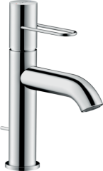 Смеситель для раковины AXOR Uno 100 с рукояткой-петлей, со сливным гарнитуром, хром арт. 38023000