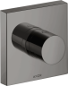 Купить купить запорный/переключающий вентиль axor showersolutions trio/quattro 120/120, скрытого монтажа, полированный черный, хром арт. 10932330