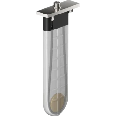 Внешняя монтажная часть для ванны Axor sBox, квадратная, полированное красное золото арт. 28012300