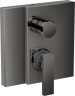 Купить купить смеситель для ванны axor edge однорычажный, скрытого монтажа, полированный черный, хром арт. 46450330