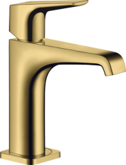 Смеситель для раковины AXOR Citterio E 130, с рычаговой рукояткой, полированное золото арт. 36111990