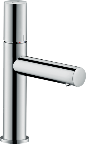 Купить купить смеситель axor uno для раковины 110, с рукояткой zero, с незапираемым сливным набором, хром арт. 45002000