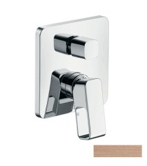 Смеситель для ванны Axor Urquiola, однорычажный, скрытого монтажа, шлифованное красное золото арт. 11425310