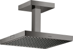 Купить купить верхний душ axor showersolutions 240/240 1jet, с потолочным подсоединением, полированный черный, хром арт. 10929330