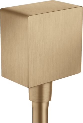 Купить купить шланговое подсоединение axor showersolutions квадратное, матовая бронза арт. 36732140