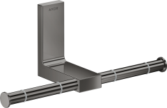 Держатель для туалетной бумаги двойной AXOR Universal Rectangular, полированный черный, хром арт. 42657330