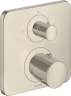Купить купить термостат axor citterio m, с запорным/ переключающим вентилем, шлифованный никель арт. 34725820