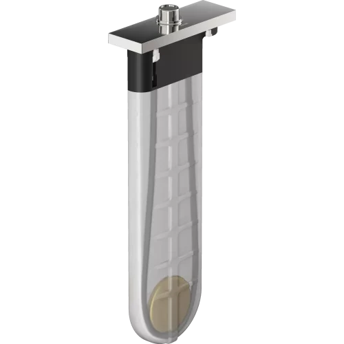 Купить купить внешняя монтажная часть для ванны axor sbox, квадратная, шлифованное золото арт. 28012250