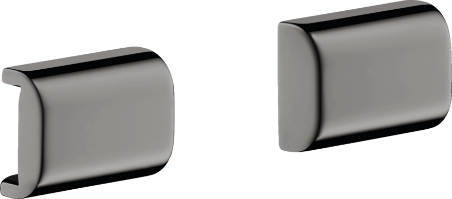 Купить купить декоративная накладка axor universal softsquare для рейлинга, полированный черный, хром арт. 42871330