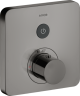 Купить купить термостат axor showerselect для 1 потребителя, скрытого монтажа, softsquare, полированный черный, хром арт. 36705330