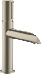 Смеситель для раковины AXOR Uno Select 110, с незапираемым сливным набором, шлифованный никель арт. 45010820