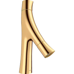 Смеситель для раковины Axor Starck Organic 80, с двумя рукоятками, с не запираемым сливным набором, полированная медь арт. 12011930