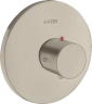 Купить купить термостат для душа axor starck, скрытого монтажа, шлифованный никель арт. 10710820
