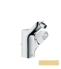 Смеситель для биде Axor Urquiola, однорычажный, со сливным гарнитуром, шлифованная медь арт. 11220950