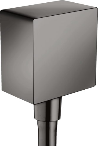 Купить купить шланговое подсоединение axor showersolutions квадратное, полированный черный, хром арт. 36732330