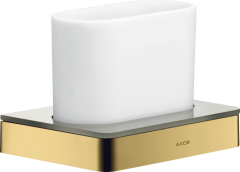 Стаканчик для зубных щеток AXOR Universal Softsquare полированное золото арт. 42834990
