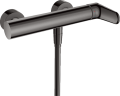 Купить купить смеситель для душа axor citterio m, однорычажный, внешнего монтажа, полированный черный, хром арт. 34620330