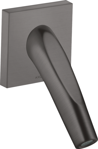 Купить купить излив на ванну axor starck organic, шлифованный черный, хром арт. 12417340