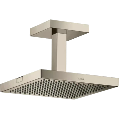 Верхний душ Axor ShowerCollection, для скрытого монтажа, потолочное соединение, 24x24 см, полированный никель арт. 10929830