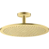 Купить купить верхний душ axor showersolutions, 350, 1 jet, потолочным подсоединением, шлифованная медь арт. 26035950